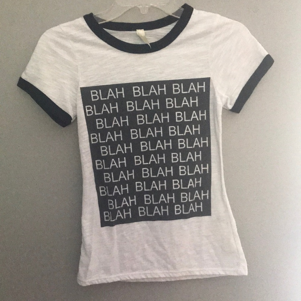 True Rock T-shirt Blah blah blah size S